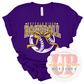 METALLIC PUFF BOW BASEBALL/ SOFTBALL