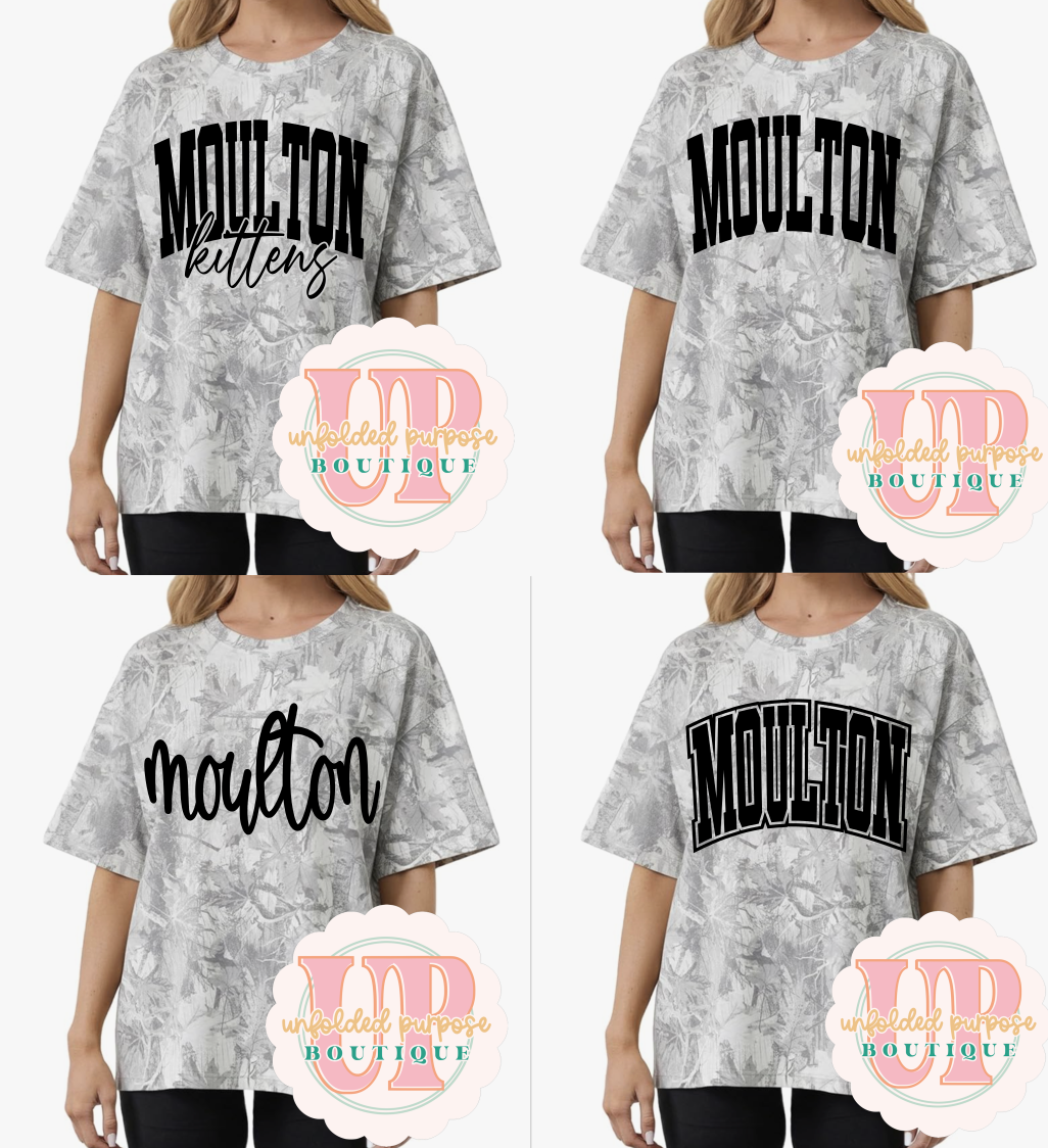 GREY CAMO CUSTOM TEE DESIGN