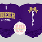 GLITTER FAN BOW