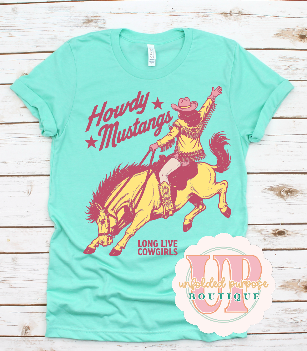 LONG LIVE COWGIRLS MASCOT