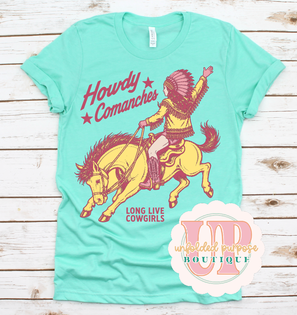 LONG LIVE COWGIRLS MASCOT