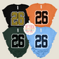 GRUNGE JERSEY NUMBER