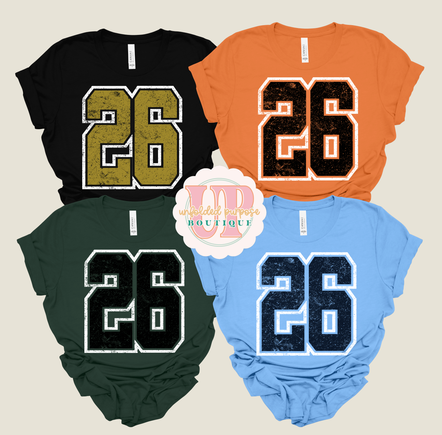 GRUNGE JERSEY NUMBER